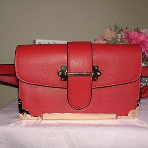 Waist Bag, Red, Small